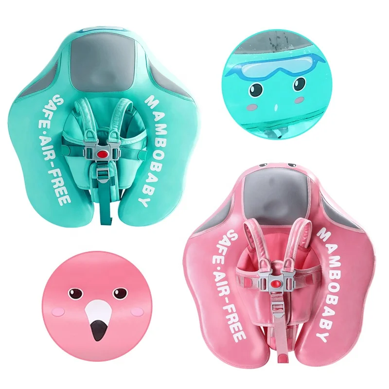 Mambobaby Factory safe swim solid non inflatable air free infant pool float baby swimming ring tub floats raft toys for toddlers