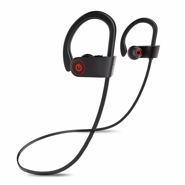 

Amazon Best Seller BT Wireless Ear-hook Sweatproof headphone U8 for Sports/Running, Black/blue/green/red