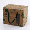 Yilucai Custom made corrugated box with twist handles fruit watermelon packaging