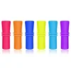 FDA-Approved Stainless Steel Straw Silicone Tip Reusable Silicone Straw Tips for Metal Straw