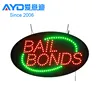 Hot Cake Indoor LED Display LED Flasher Sign Bail Bonds LED Advertising Screen Factory Supplier