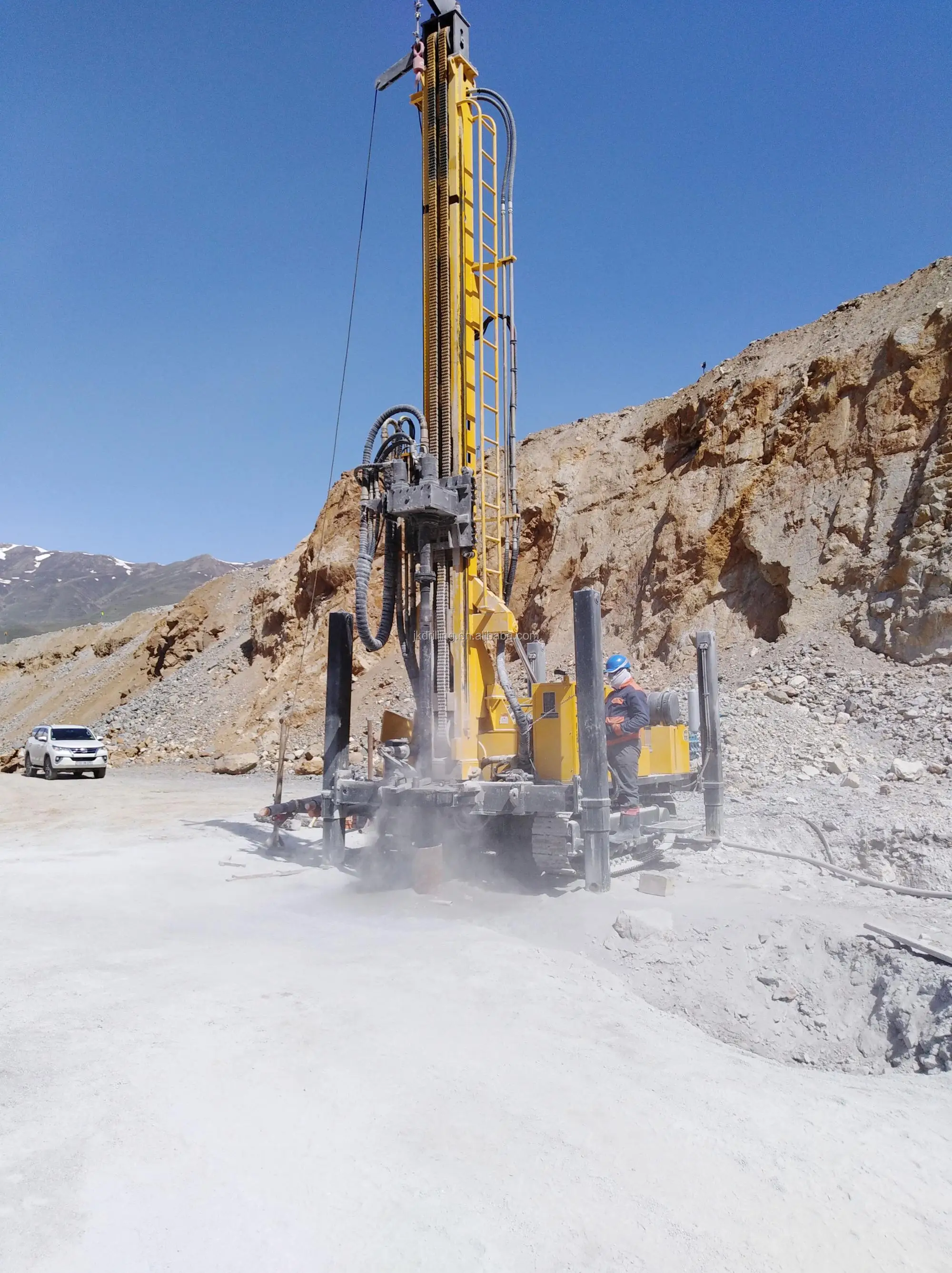 jk 钻孔 jks600b dth 深水钻孔机履带式多功能钻井钻机