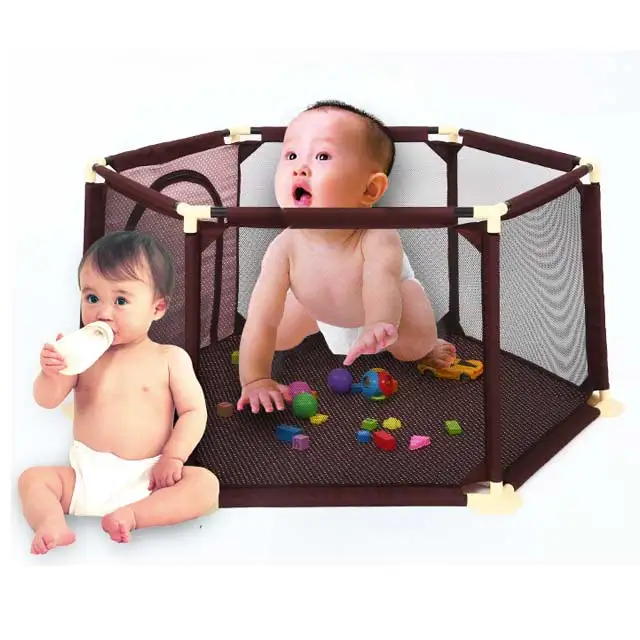 Baby Cot Play Pen Safe Fun Space for Your Little One - Main Image