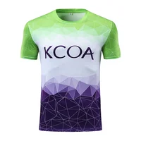 

2019 OEM Quick Dry Custom Sublimation Printed Polyester Running T Shirts