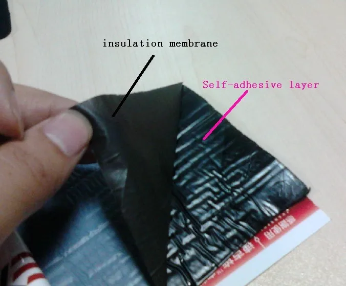 
waterproof tape/ double sided self adhesive sheets/ roofing membrane 