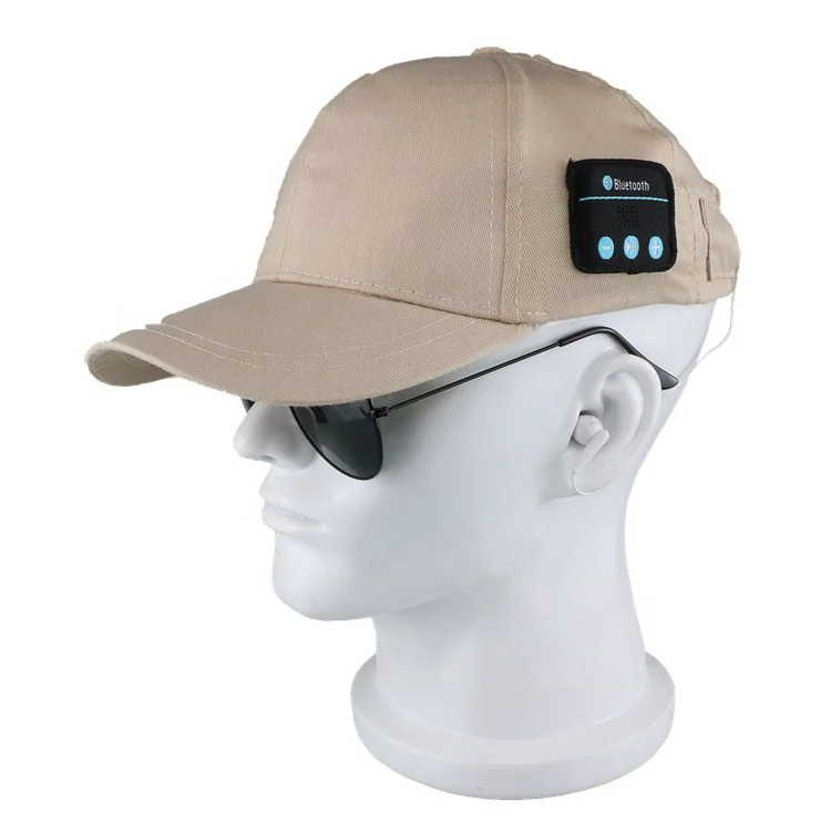 

Wireless Headphone Speaker Mic Talking BT Hat Smart Cap