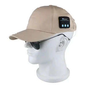 Wireless Headphone Speaker Mic Talking BT Hat Smart Cap
