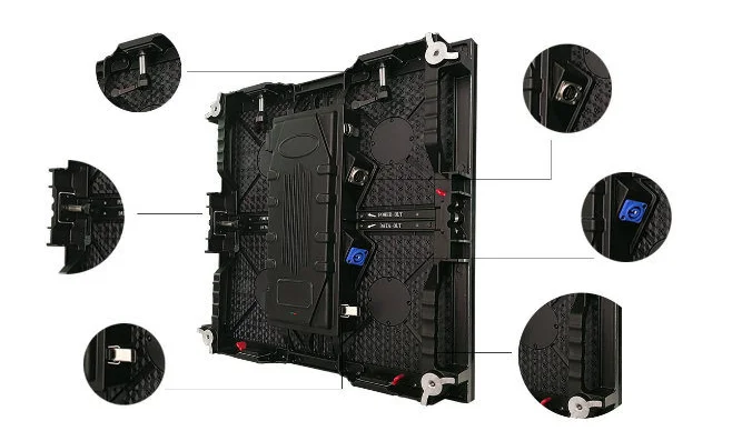 HD P3.91 Rental Screen For Large Stage Concert 500*500  die-casting aluminum led cabine led display screen