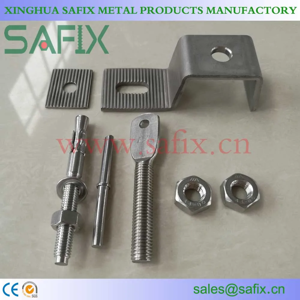 
Marble Fixings for stone cladding 