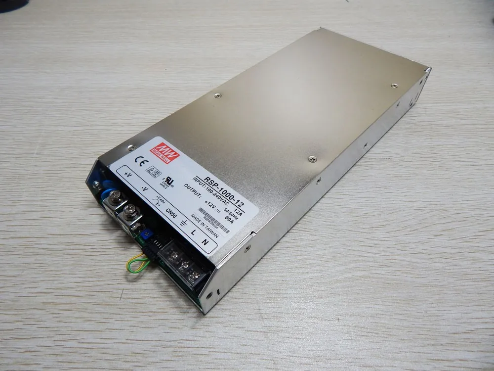 75w To 10kw Meanwell Rsp Series 220v Ac 12v Dc Power Supply With Ce