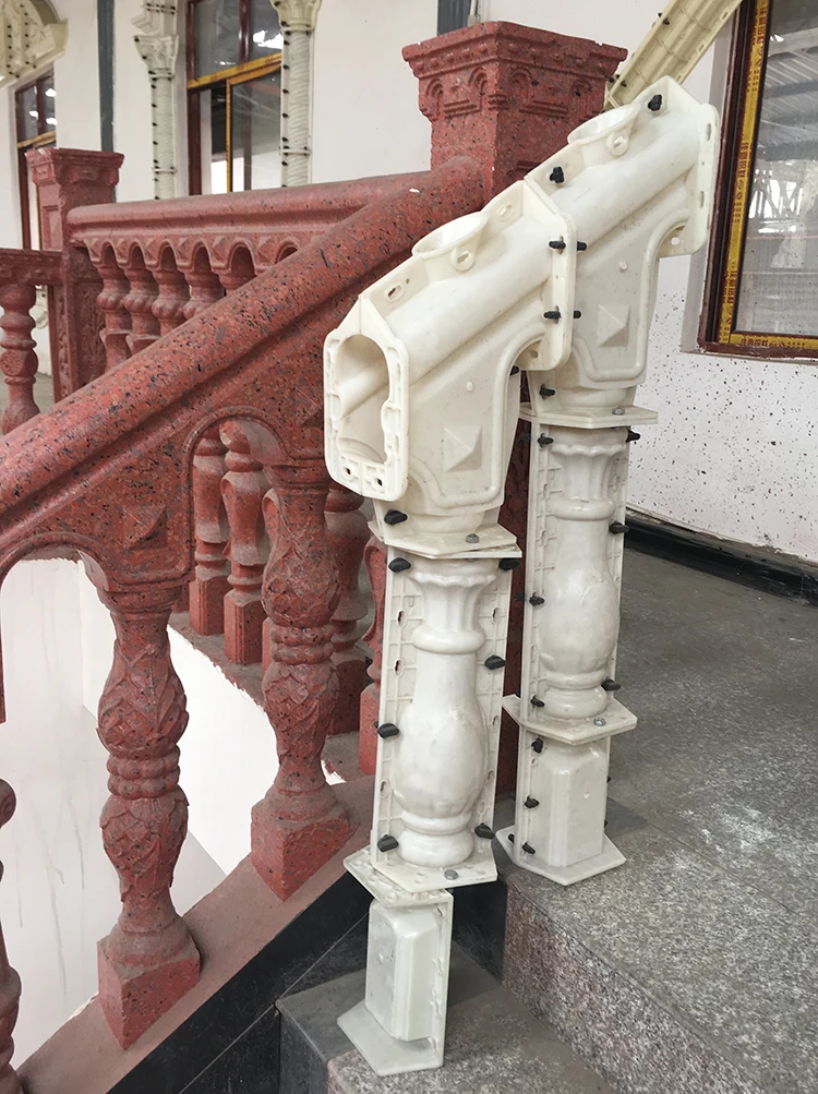 Pvc Hand Railing Mold China Factory ABS Plastic Molds for Stair Railing Handrail