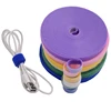 Bright color hook and loop tape