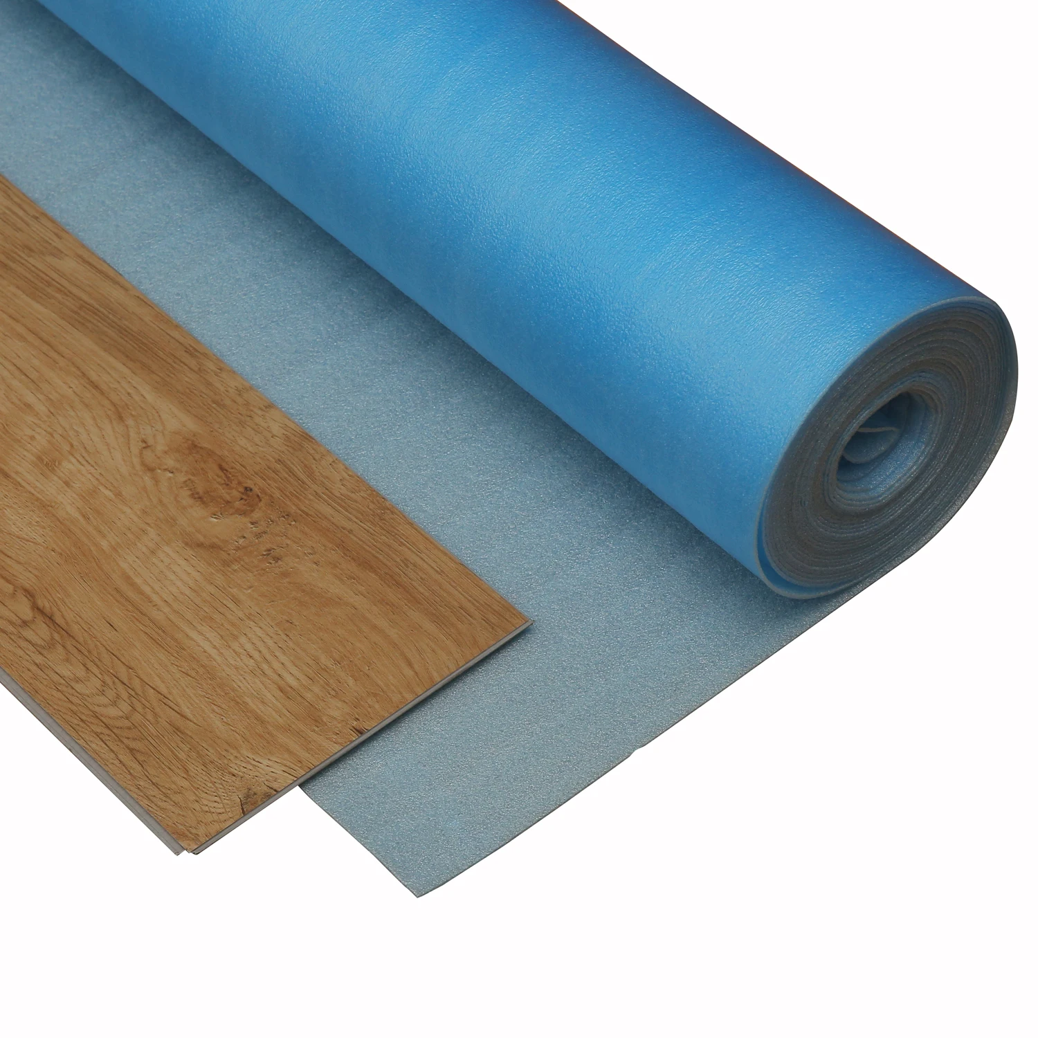 Moisture Proof Epe Foam With Blue Pe Film Underlayment For