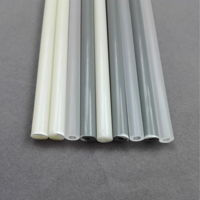 Ecofriendly Design Plastic Abs 8mm Straight Tube Rigid Plastic Pipe