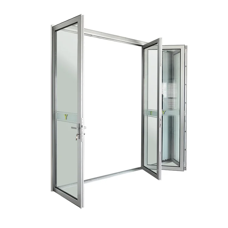 As2047 Balcony Outdoor Folding Door Exterior Aluminum Folding Door