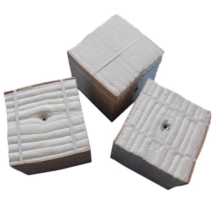 
1500 Refractory Chromium Oxide Ceramic Fiber Module inorganic calcination 