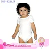 Express Ali Clothes Plain Basic Infant Baby Boys or Girls Creeper / Onesie / Bodysuit / Snapsuit Touched By Knit Organic Fabric