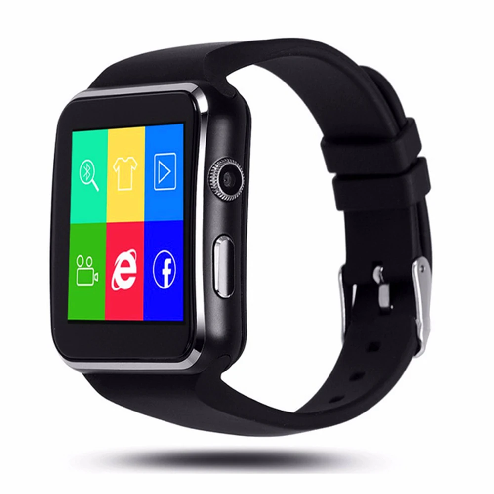 2019 Hot Sales Cheap X6 Smart Watch with Curved Touch Screen Smart Watch Support SIM Card