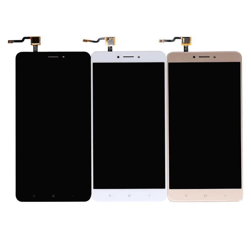 

NEW 6.44 LCD Display for Xiaomi Mi MAX 2 LCD Touch Screen Digitizer Assembly Replacement Parts, Black/white/gold