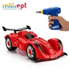 Build by your self. Kids small battery operated mini toy cars for sale