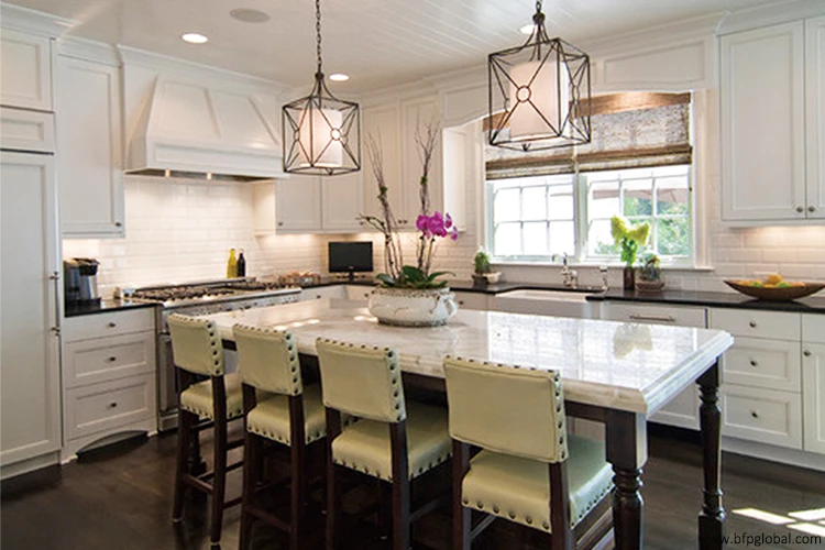 Pvc Kitchen Vinyl Wrap Shaker Panel White Door For Customized