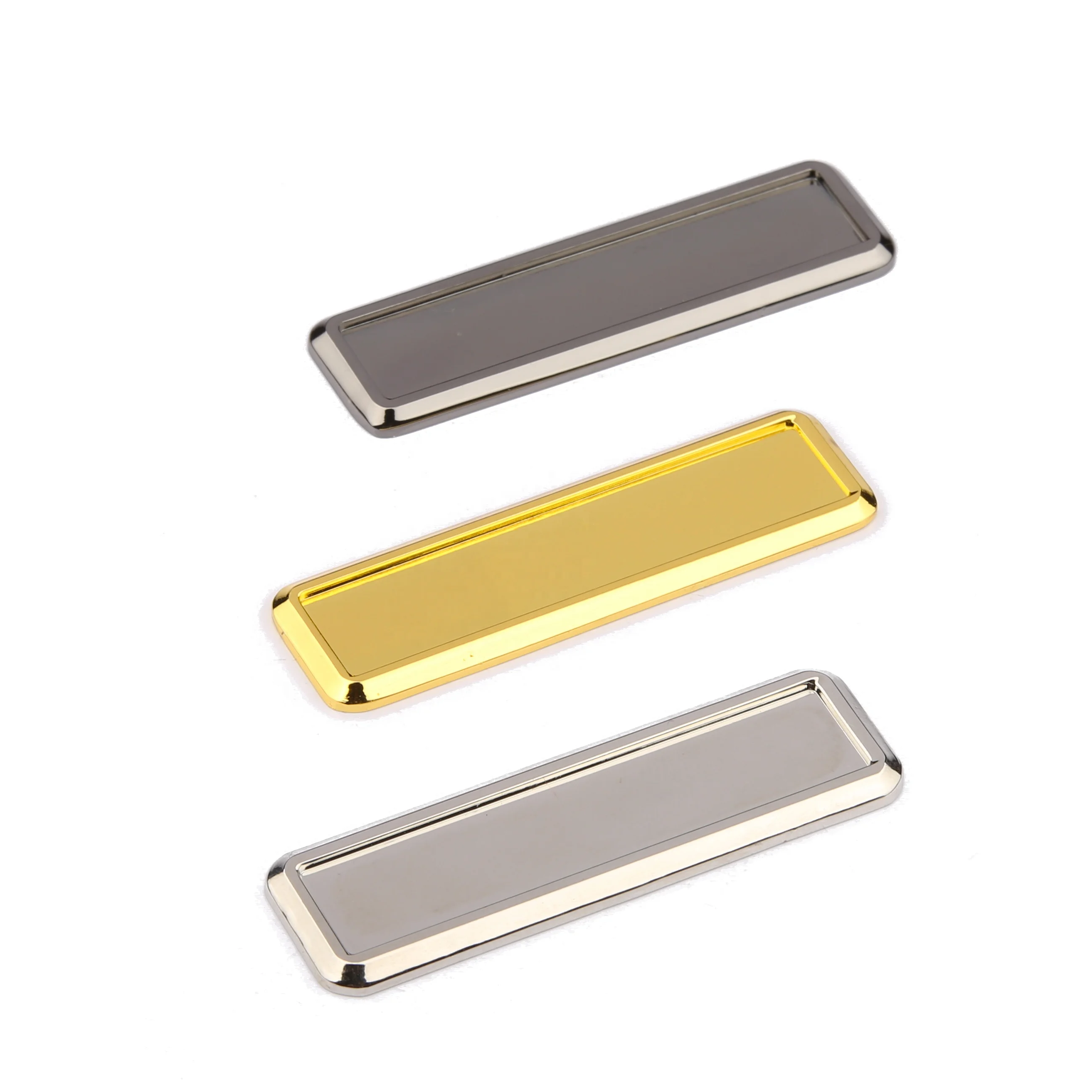 
Wholesale hot circle round and rectangle metal plate for covers with transparent lenses 