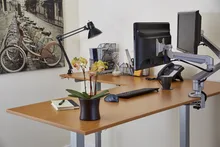 L Shaped Office Computer Corner Desk base