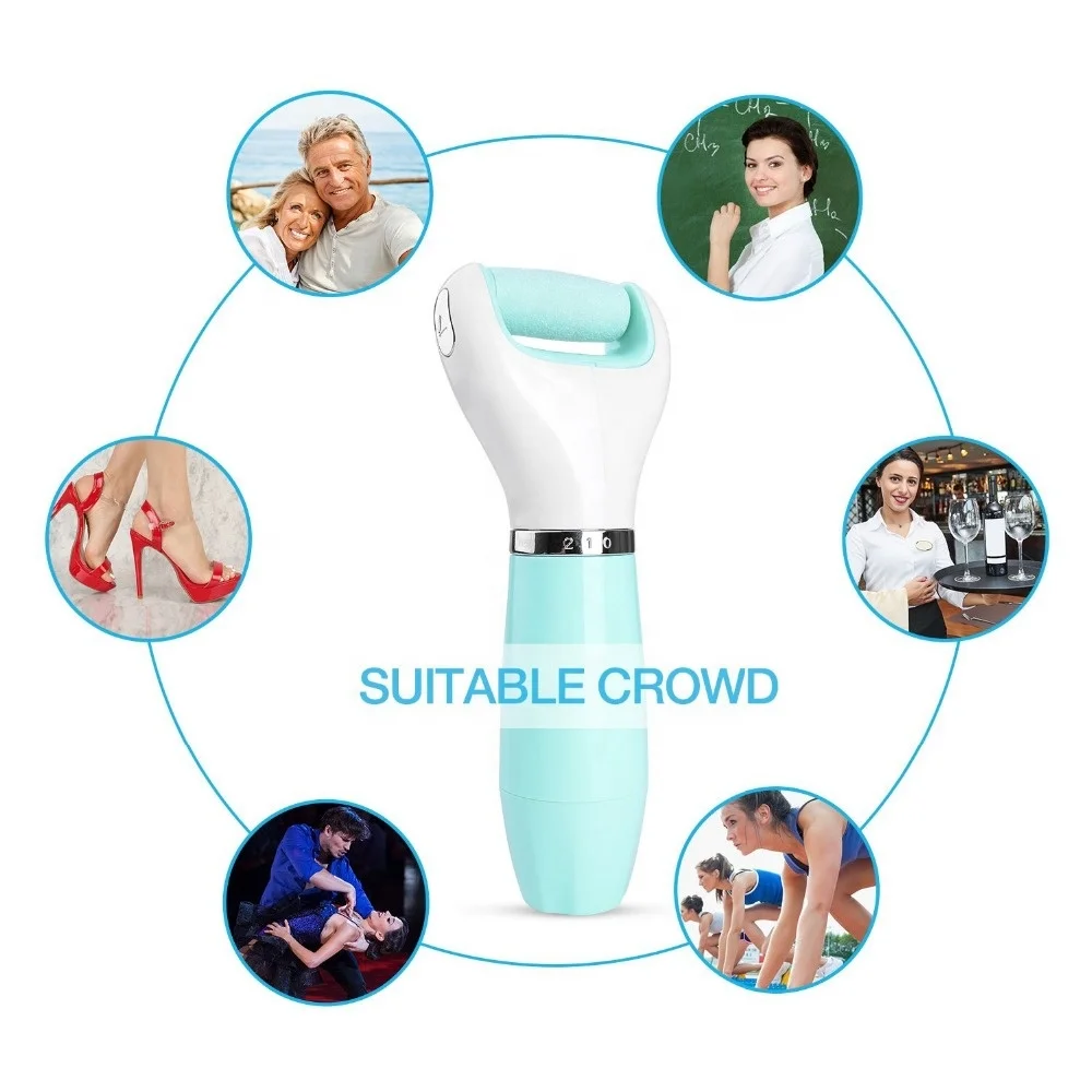 
ODM OEM New Rechargeable Foot File Callus Remover Pedicure Perfect Electronic Foot File Dead Skin Remover Pedicure Foot Scrub 
