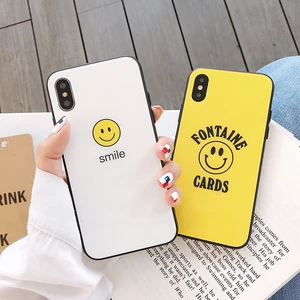 Wholesale Anti-explosion Custom Glasses Case for iPhone 8 7plus X Xs Max Xr Shockproof TPU Bumper Mobile Phone Accessories Cases