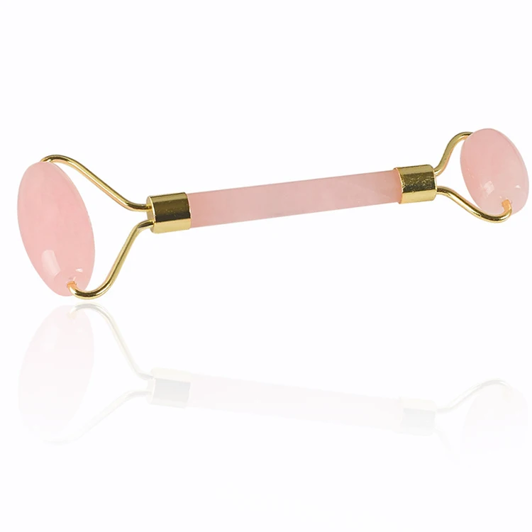 

2019 Trend Anti-Aging Rose Quartz Jade Facial Roller For Face, Pink/yellow/white/blue/green etc.