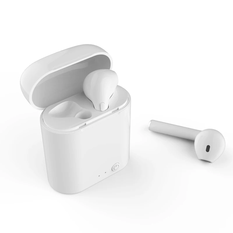 

Top 100 amazon TWS Earbud i7 Mini In Ear Wireless Earphone With Charging Case Box For Smartphone, White