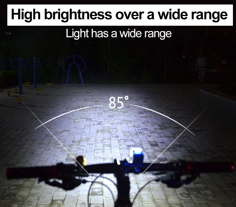 200 lumens Aluminum Alloy USB Rechargeable LED Bike Front Light supplier