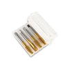 Spiral point and straight flute high speed steel machine taps