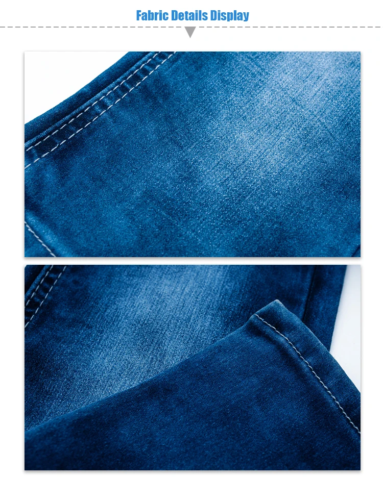 Manufacture 100% cotton surplus denim fabric