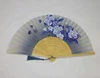 100% real silk chinese bamboo fan for ladies gifts and crafts