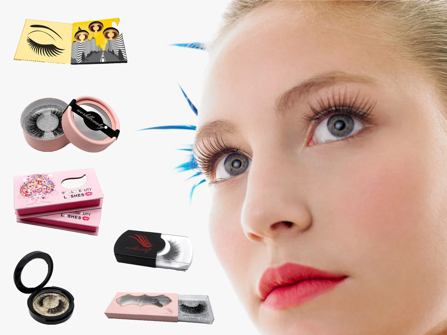 Large Cost Effective Offer False Eyelashes Wholesale 3d Faux Eyelashes ...