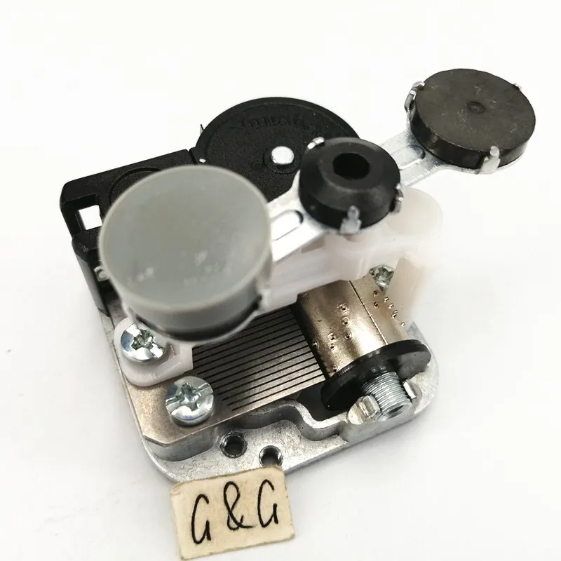 Factory Custom Music Box Song 18 Note Mechanism Hand Crank Wind Up