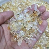 Wholesale Natural Quartz Citrine Crystal Tumbled Stones Chips for home decor