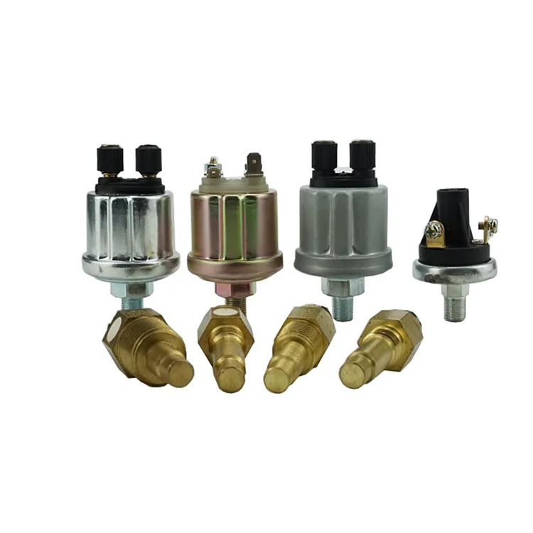 
1/2 NPT 1/8 NPT 0 10 Bar Engine VDO Oil Pressure Temp Sensor Watar Temperature Sender 