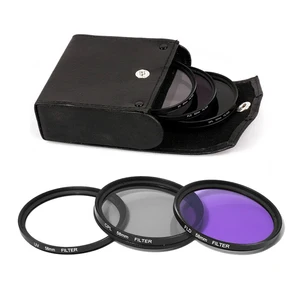 Camera Lens Filter Kit UV CPL FLD