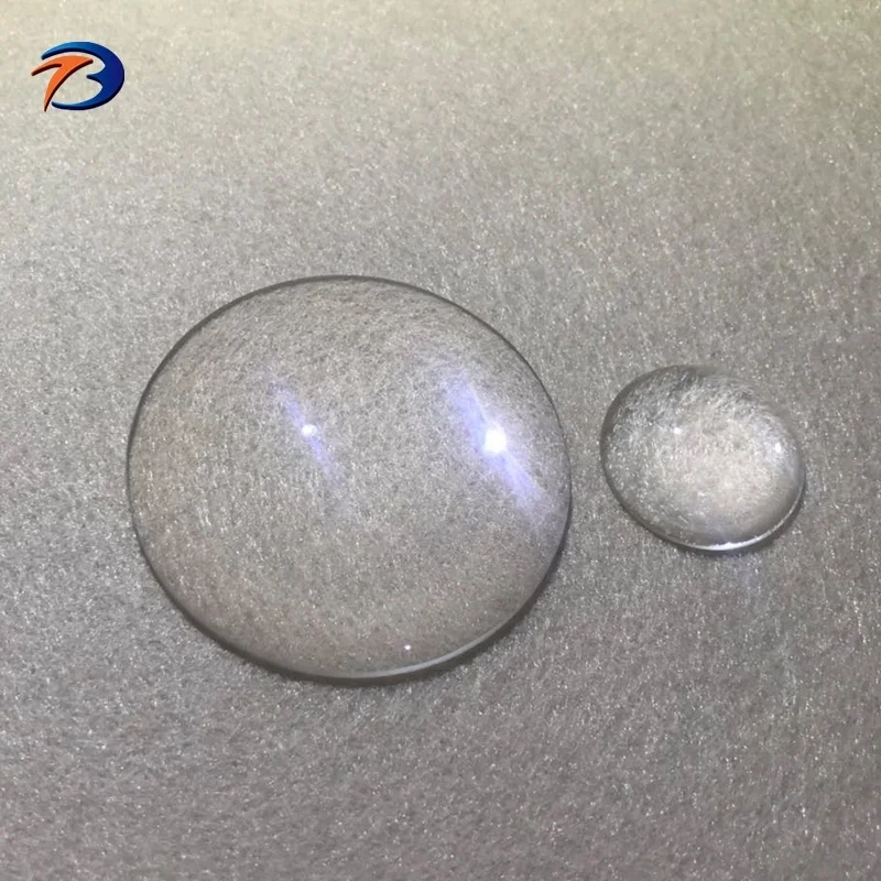 High precision optical glass plano convex lens for telescope lens