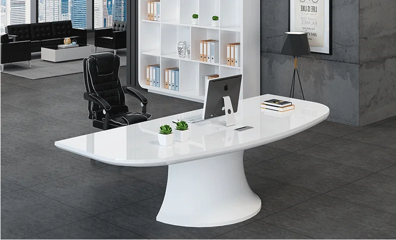 Elegant Executive Solid Surface /quartz Stone Office Furniture Work ...