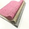 Flocking glitter,new design glitter lather,PU glitter Rose grain