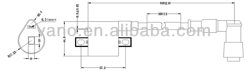 China manufacturer OEM jawa 360 motorcycle ignition coil