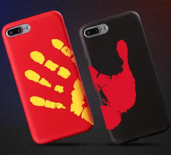 

Magic Creative Thermal phone case for iphone x tpu pu case, temperature color changing case for apple iphone x cover