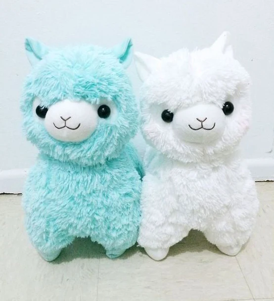 blue llama stuffed animal