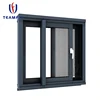 Hurricane proof AS2047 certificate high quality external aluminum sliding window with mosquito net