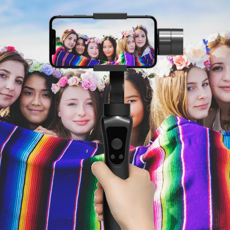 

3-axis handheld gimbal stabilizer for smartphone and sport camera