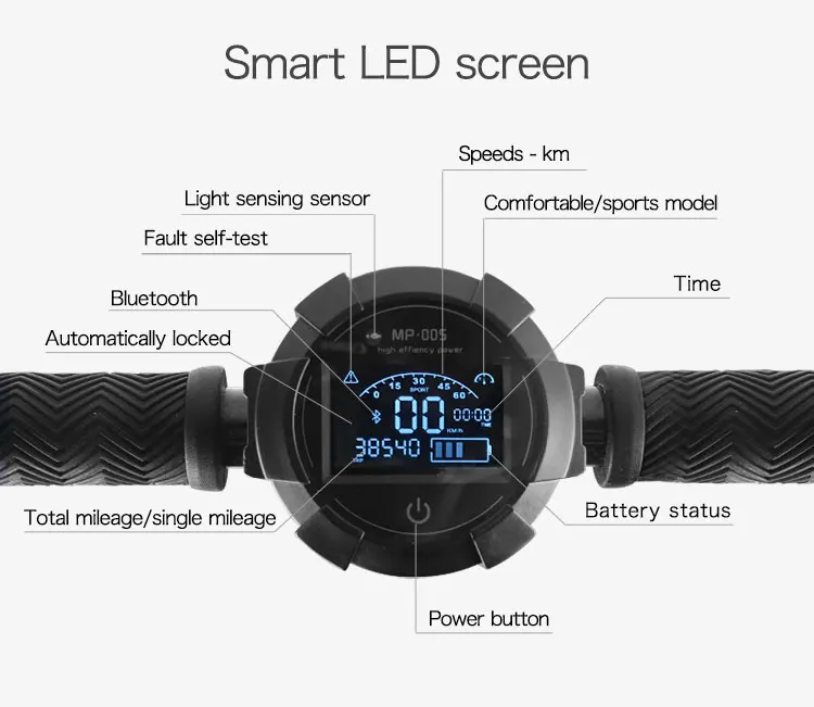 2018 Hot Selling 10inch big wheel adult one wheel electric scooter with handle unicycle