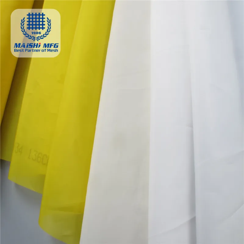 
100% polyester mesh silk printing mesh for machine printing 